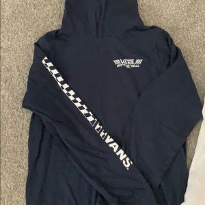 2 Boys VANS long sleeve shirt- size Medium